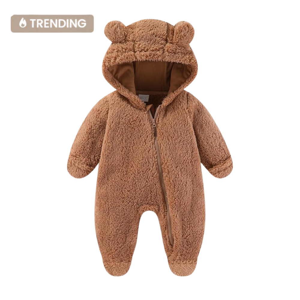 SnuggleBabies™ Bear Fleece Suit