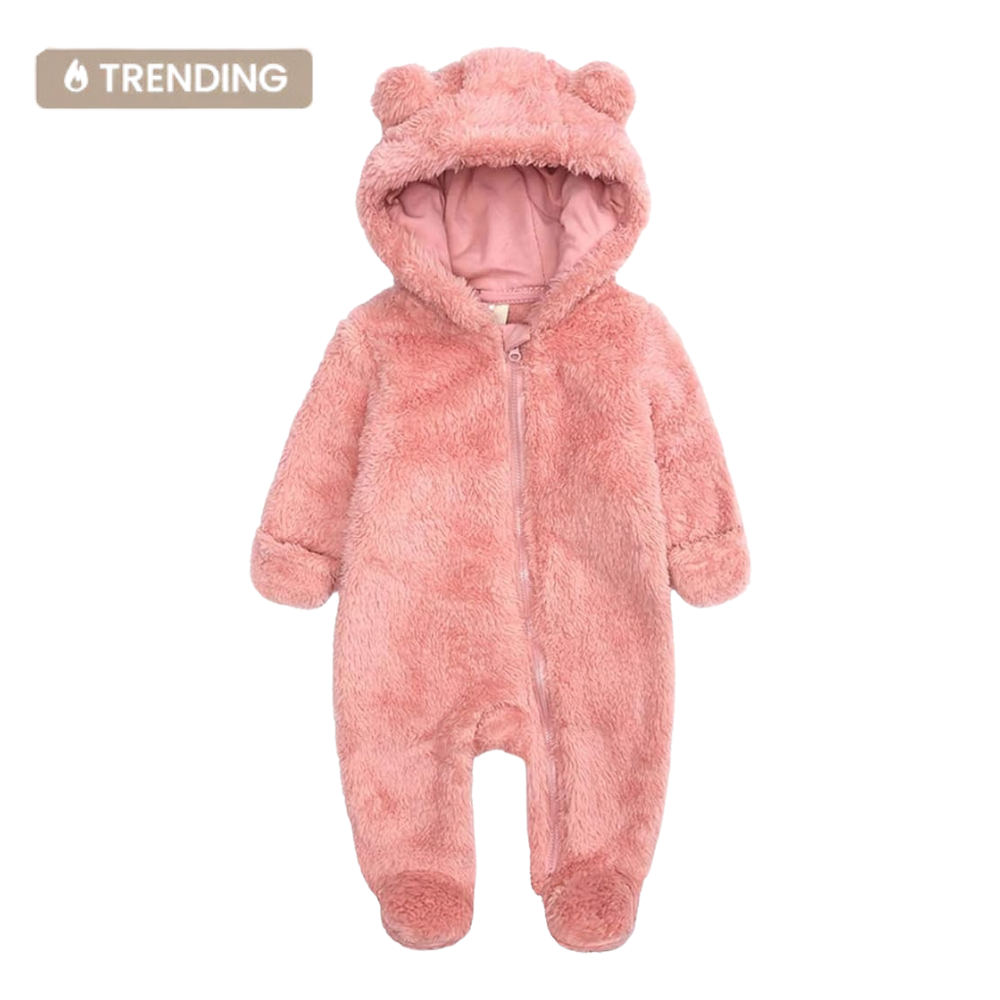 SnuggleBabies™ Bear Fleece Suit