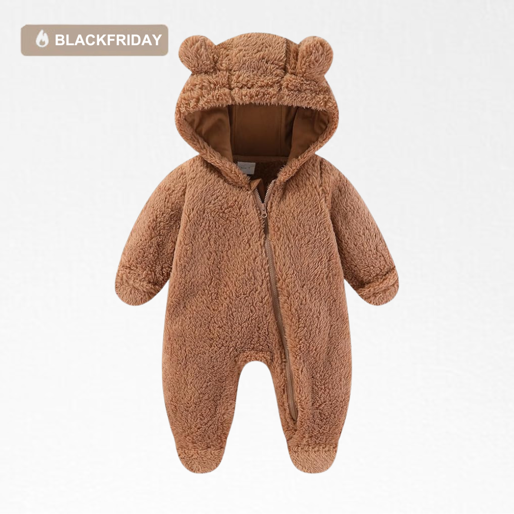 SnuggleBabies™ Bear Fleece Suit