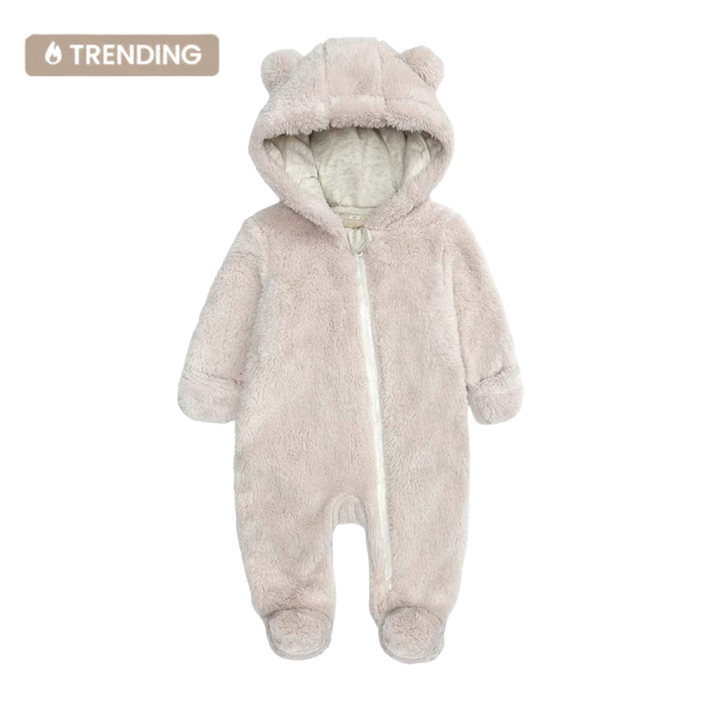 SnuggleBabies™ Bear Fleece Suit