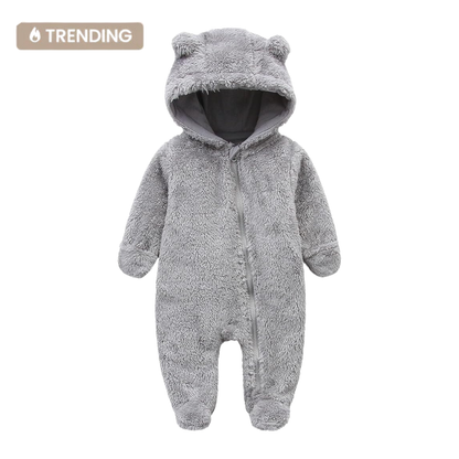 SnuggleBabies™ Bear Fleece Suit