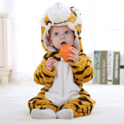 SnuggleBabies™ Tiger Fleece Suit