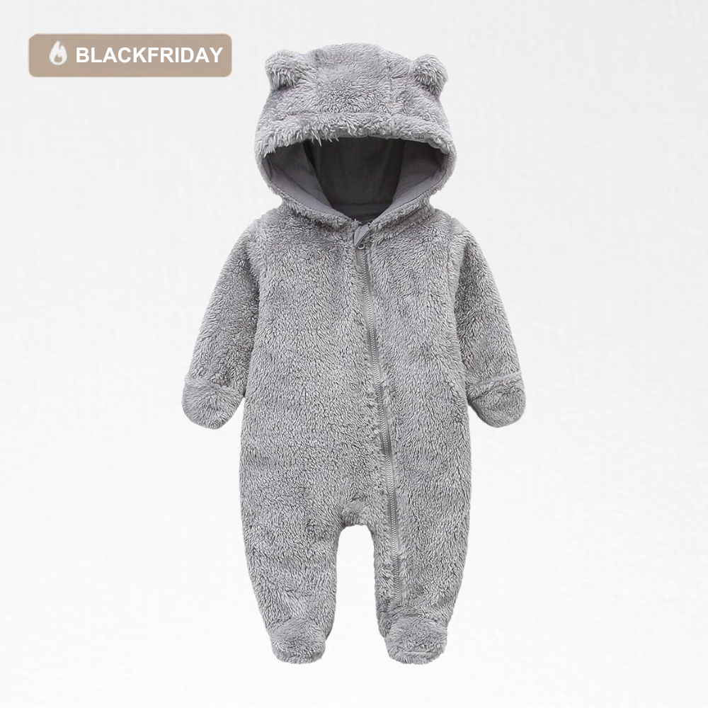 SnuggleBabies™ Bear Fleece Suit