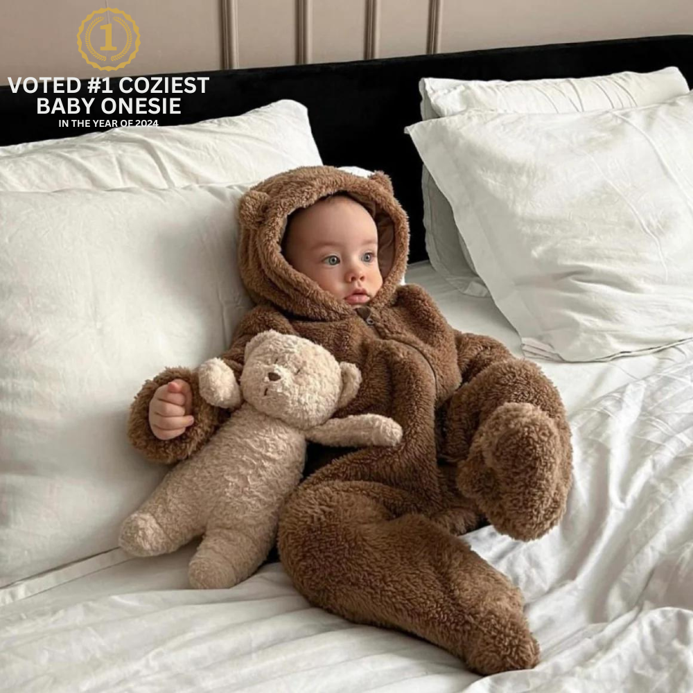 SnuggleBabies™ Bear Fleece Suit