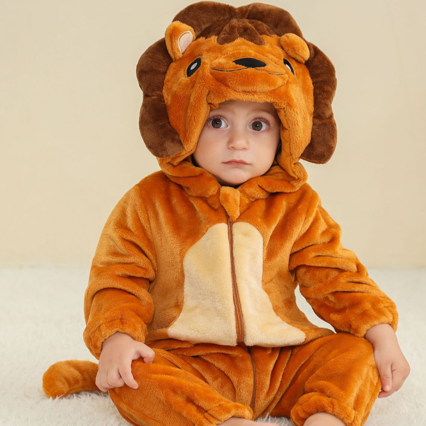 SnuggleBabies™ Lion Fleece Suit